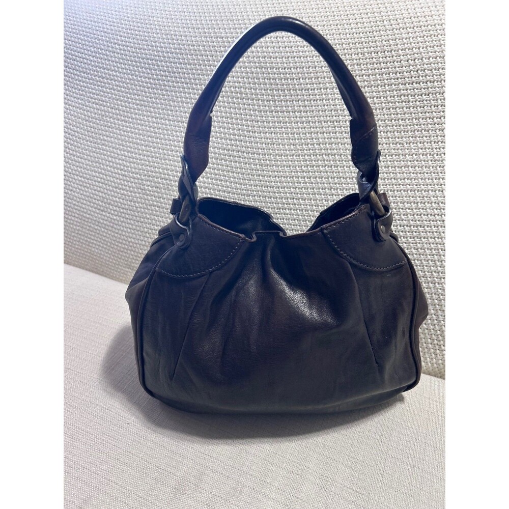 Falor Made in Italy Luxurious  Leather Brown Purse